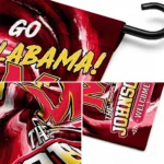 Maryland Terrapins Garden Flag Customized Swirl Vortex Red Best Selling