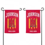 Maryland Terrapins Garden Flag Personalized Distressed Stripes Red Best Selling
