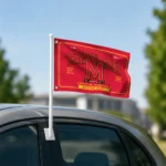 Maryland Terrapins House Flag Custom Ornate Border Red Best Selling