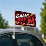 Maryland Terrapins House Flag Customized Action Streaks Red Best Selling