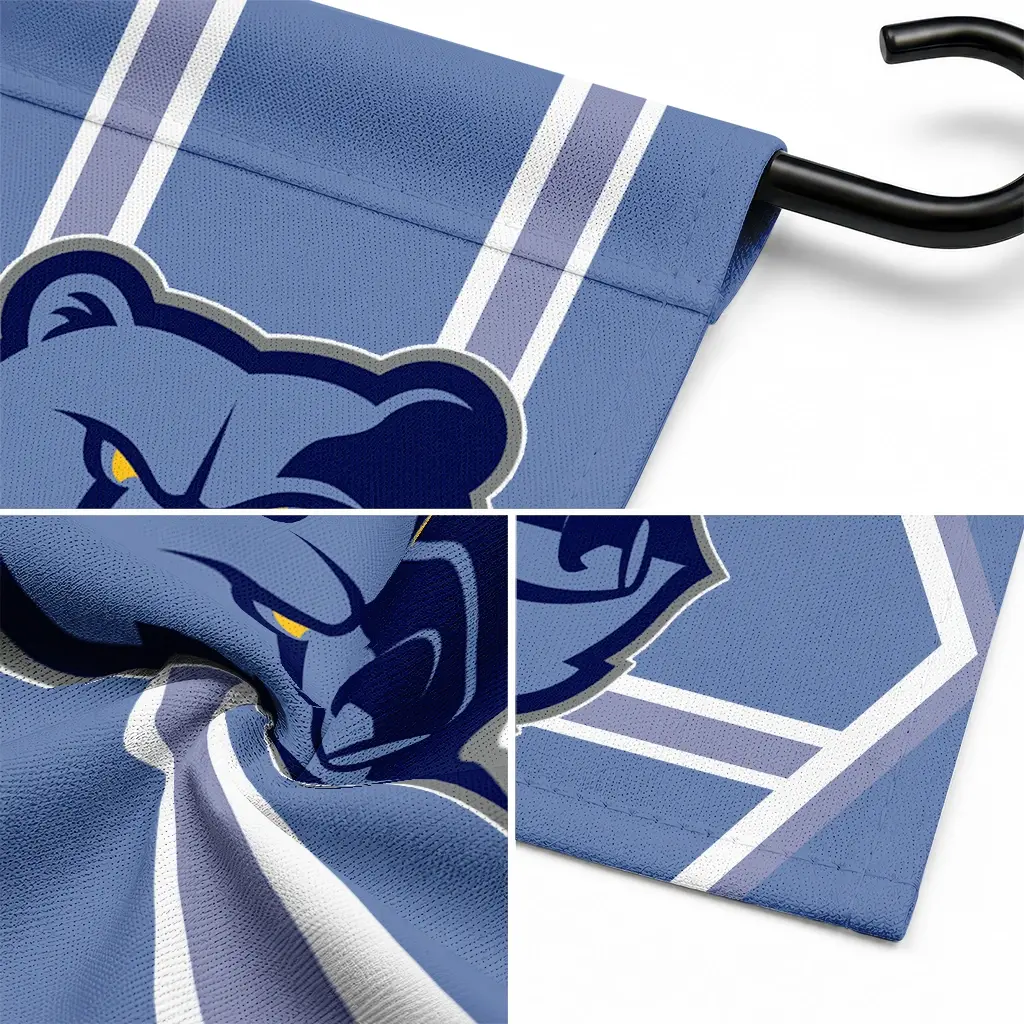 Memphis Grizzlies Garden Flag Custom Chevron Stripes Blue Latest Model Memphis Grizzlies Garden Flag Custom Chevron Stripes Blue Latest Model