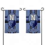 Memphis Grizzlies Garden Flag Custom Circle Medallion Blue Best Selling