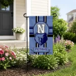 Memphis Grizzlies Garden Flag Custom Circle Medallion Blue Best Selling