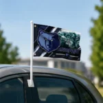 Memphis Grizzlies House Flag Customized Diagonal Stripes Blue Best Selling