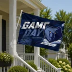 Memphis Grizzlies House Flag Customized Energy Brushstrokes Blue Best Selling