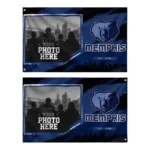Memphis Grizzlies House Flag Personalized Framed Photo Blue Black Best Selling