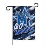 Memphis Tigers Garden Flag Custom Glowing Star Blue Best Selling