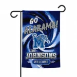 Memphis Tigers Garden Flag Custom Swirl Vortex Blue Best Selling