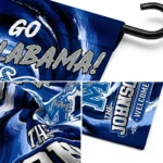 Memphis Tigers Garden Flag Custom Swirl Vortex Blue Best Selling