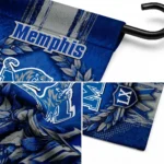 Memphis Tigers Garden Flag Customized Laurel Wreath Blue Best Selling
