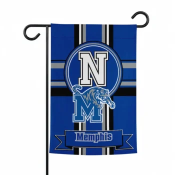 Memphis Tigers Garden Flag Personalized Circle Medallion Blue Best Selling