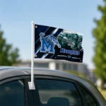 Memphis Tigers House Flag Custom Diagonal Stripes Blue Best Selling