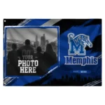 Memphis Tigers House Flag Customized Framed Photo Blue Black Best Selling