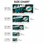 Miami Dolphins House Flag Customized Action Streaks Aqua Best Selling