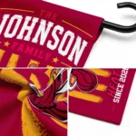 Miami Heat Garden Flag Custom Distressed Stripes Red Best Selling