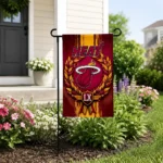 Miami Heat Garden Flag Custom Laurel Wreath Red Best Selling