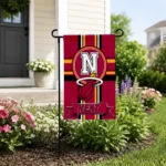 Miami Heat Garden Flag Customized Circle Medallion Red Best Selling