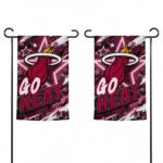 Miami Heat Garden Flag Personalized Glowing Star Red Best Selling