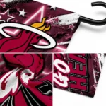 Miami Heat Garden Flag Personalized Glowing Star Red Best Selling