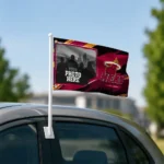 Miami Heat House Flag Custom Framed Photo Red Black Best Selling