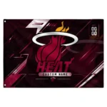 Miami Heat House Flag Custom Speed Slashes Red Best Selling