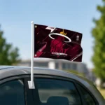 Miami Heat House Flag Custom Speed Slashes Red Best Selling