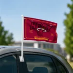 Miami Heat House Flag Customized Ornate Border Red Best Selling