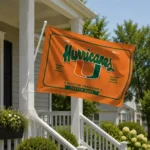 Miami Hurricanes House Flag Custom Ornate Border Orange Best Selling