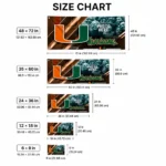 Miami Hurricanes House Flag Customized Diagonal Stripes Orange Best Selling