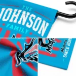 Miami Marlins Garden Flag Custom Distressed Stripes Blue Best Selling