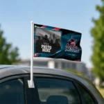 Miami Marlins House Flag Custom Framed Photo Blue Black Best Selling