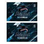Miami Marlins House Flag Custom Speed Slashes Blue Best Selling
