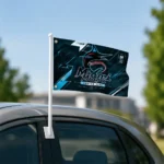 Miami Marlins House Flag Custom Speed Slashes Blue Best Selling