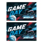 Miami Marlins House Flag Customized Tech Panels Blue Best Selling