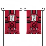 Miami Redhawks Garden Flag Custom Circle Medallion Red Best Selling
