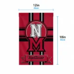 Miami Redhawks Garden Flag Custom Circle Medallion Red Best Selling