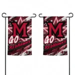 Miami Redhawks Garden Flag Customized Glowing Star Red Best Selling
