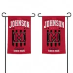 Miami Redhawks Garden Flag Personalized Distressed Stripes Red Best Selling