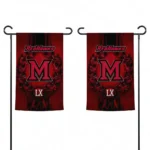 Miami Redhawks Garden Flag Personalized Laurel Wreath Red Best Selling