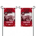 Miami Redhawks Garden Flag Personalized Photo Frame Red Best Selling