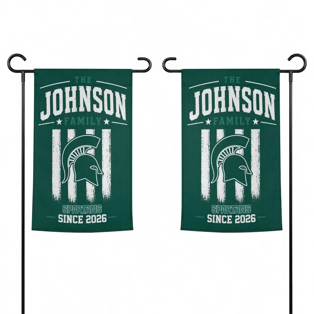 Michigan State Spartans Garden Flag Custom Distressed Stripes Green Fashion Forward Michigan State Spartans Garden Flag Custom Distressed Stripes Green Fashion Forward