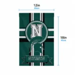 Michigan State Spartans Garden Flag Customized Circle Medallion Green Best Selling