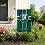 Michigan State Spartans Garden Flag Customized Circle Medallion Green Best Selling