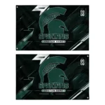 Michigan State Spartans House Flag Custom Speed Slashes Green Best Selling