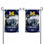michigan-wolverines-garden-flag-customized-photo-frame-blue-best-selling.webp