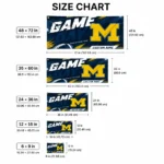 Michigan Wolverines House Flag Custom Action Streaks Blue Best Selling