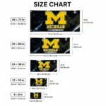 Michigan Wolverines House Flag Customized Speed Slashes Blue Best Selling