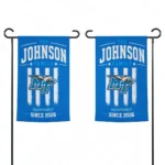 Middle Tennessee Blue Raiders Garden Flag Customized Distressed Stripes Blue Best Selling