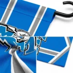 Middle Tennessee Blue Raiders Garden Flag Personalized Chevron Stripes Blue Best Selling