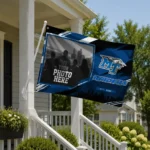 Middle Tennessee Blue Raiders House Flag Customized Framed Photo Blue Black Best Selling